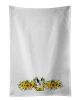 NEW Black White French Bulldog in Sunflowers Kitchen Towel Set of 2 White Dish Towels Decorative Bathroom Hand towel for Hand, Face, Hair, Yoga, Tea