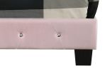 Glory Furniture Suffolk G1406-FB-UP Full Bed , PINK