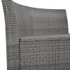 Patio Furniture Set Outdoor Furniture Daybed Rattan Sectional Furniture Set Patio Seating Group With Cushions and Center Table for Patio, Lawn