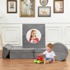 Modular Kids Play Couch,Kids Couch Building Fort, Kids Couch for Playroom and Bedroom