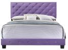 Glory Furniture Suffolk G1402-FB-UP Full Bed , PURPLE