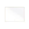 48x 36Inch LED Mirror Bathroom Vanity Mirror with Back Light;  Wall Mount Anti-Fog Memory Large Adjustable Vanity Mirror