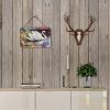 NEW Swan Wall or Door Hanging Prints Aluminum Metal Sign Kitchen Wall Bar Bathroom Plaque Home Decor, 8HX12W, Multicolor