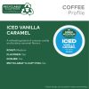 Green Mountain Coffee Roasters, ICED Vanilla Caramel Flavored Iced K-Cup Coffee Pods, 12 Count