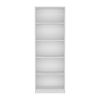 Bookcase 4-Shelves Benzoni, Office, White