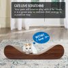 ScratchMe Cat Scratcher Cardboard Lounge Bed, wood