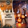 4 Pcs Large Halloween Ghost Candles Halloween Party Decor