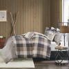 6 Piece Herringbone Duvet Cover Set