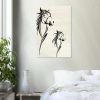 Equestrian Elegance Wood Print Art and Design by HadiArts