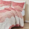 Ombre Shaggy Faux Fur Comforter Set