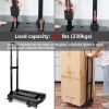 Folding Luggage Cart, Hand Truck, Dolly Cart, Ideal for Travel, Moving, Shopping, and Package Delivery in Offices and More (Load bearing 200KG