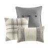 6 Piece Herringbone Duvet Cover Set