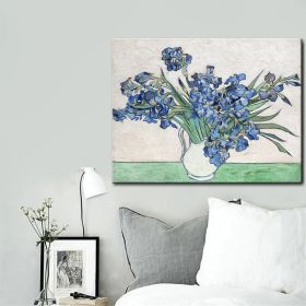 The Palette Large Size Flower Oil Painting Handmade Canvas Creative Painting on Canvas Pictures Painting White Flower Painting (size: 60x90cm)